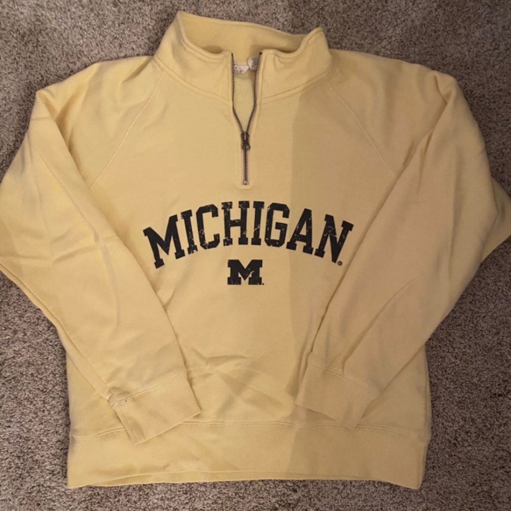 University of Michigan sweatshirt